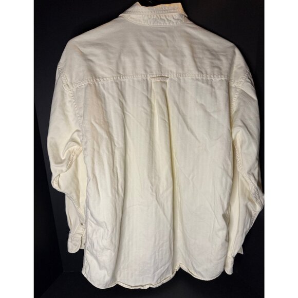 Vtg Taz Tasmanian Devil Warner Bros Embroidered Chest Pocket Button Shirt Mens M - Picture 4 of 7